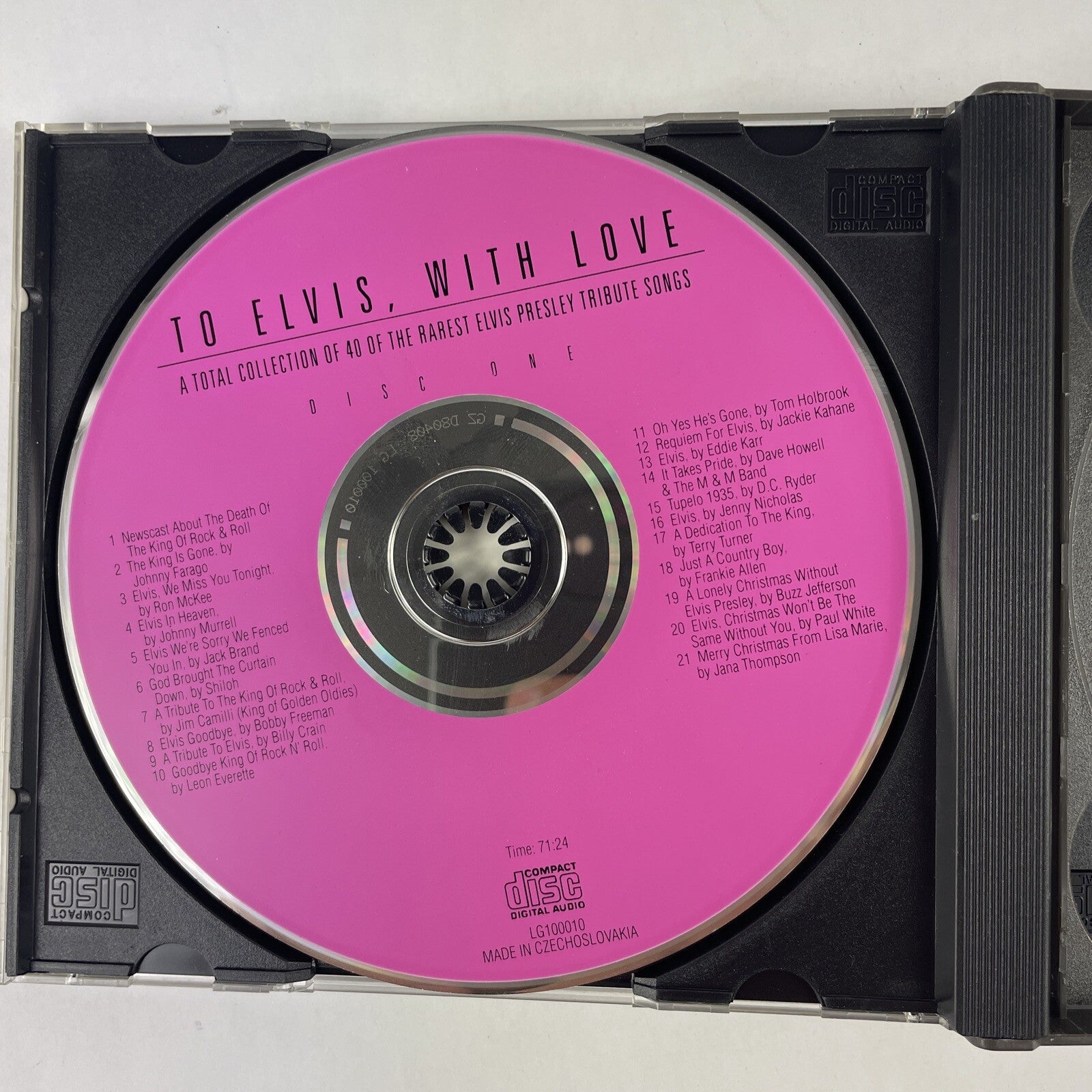  To Elvis With Love, Double CD (1992)  #15