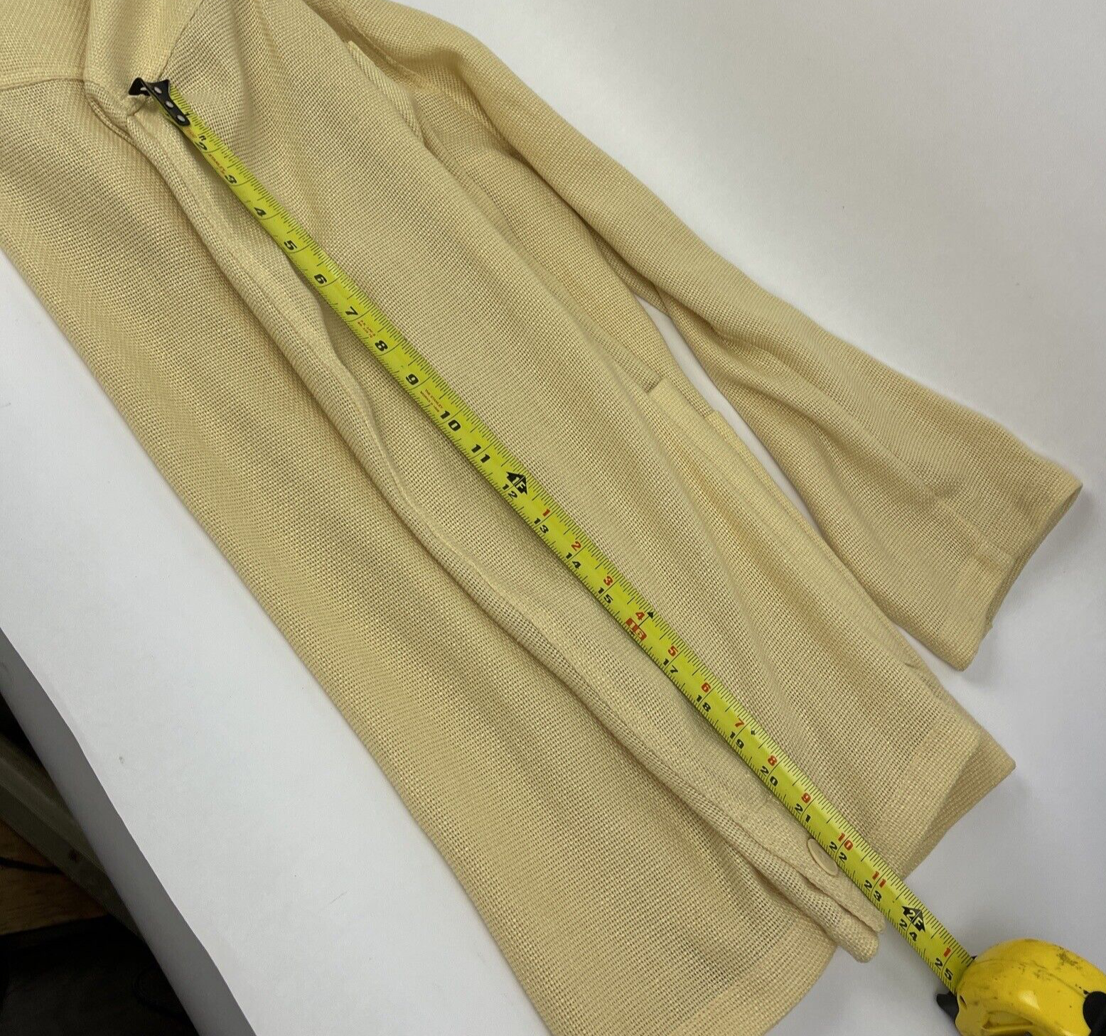 Rare NWT Agnona Men's New Wool stretch  2 Pocket 4 Button Creme Jacket Nordstrom