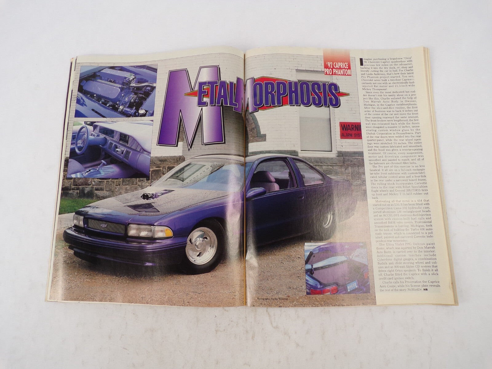 December 1993 Hot Rodding Magazine Bonus Pullout Centerfold! What's Hot For '94