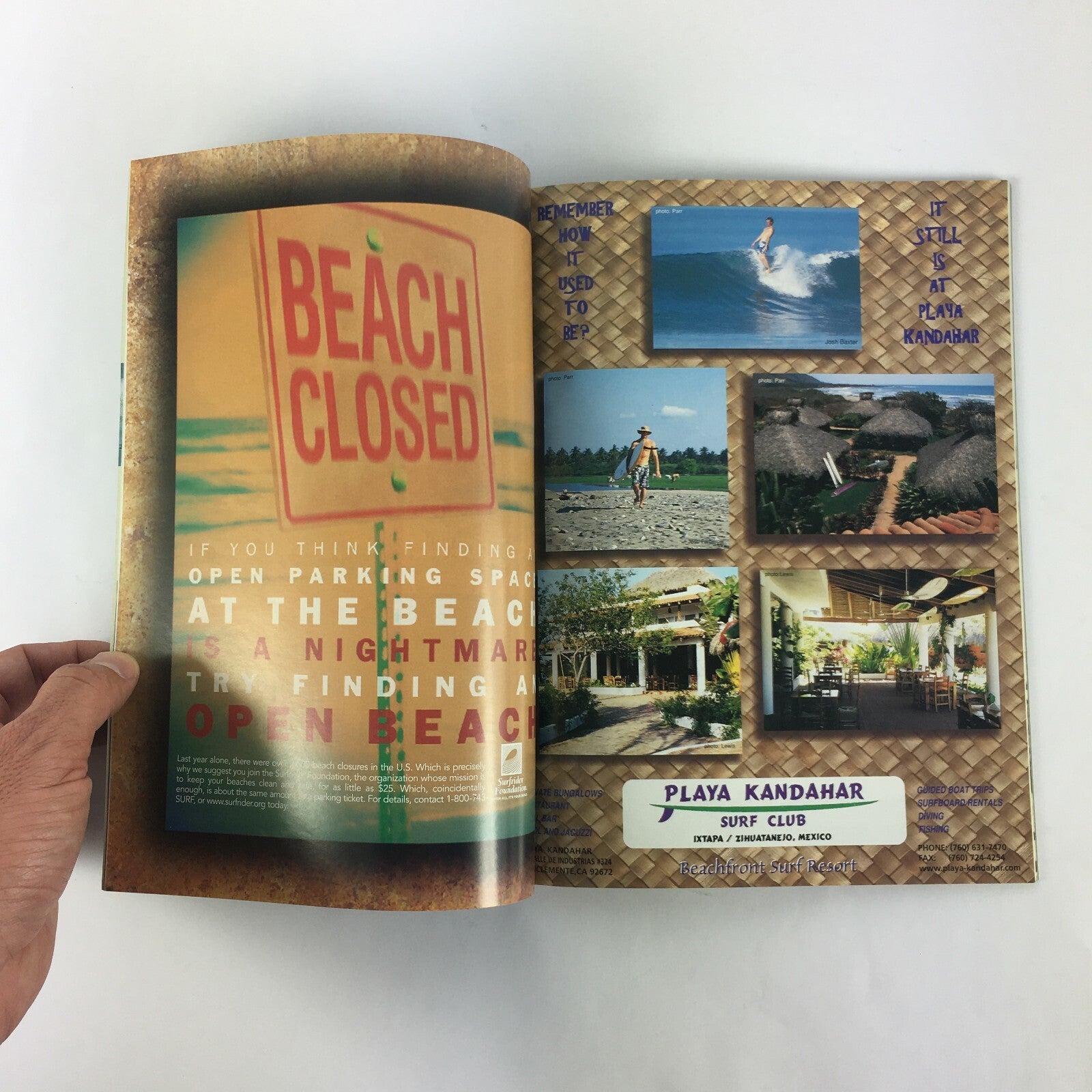 August 1998 Longboard Magazine Let's Surf Get Travel Lost Issue