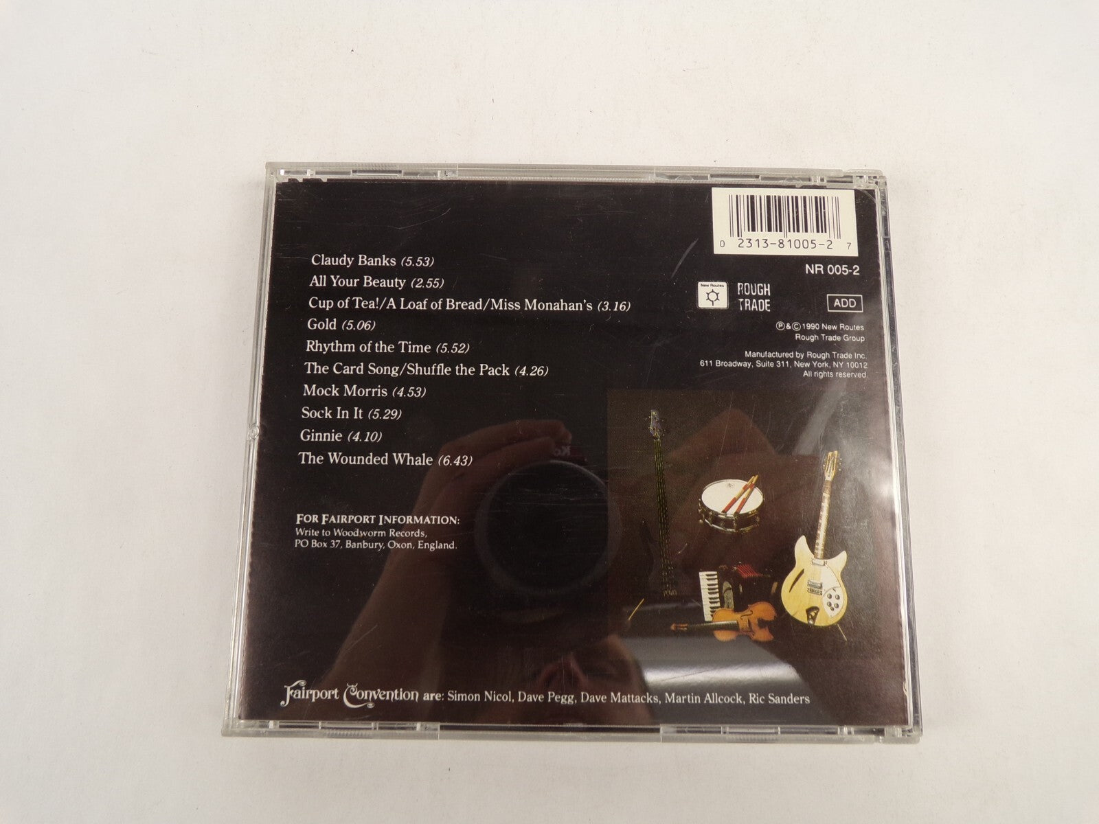 Fairport Convention The Five Seasons Claudy Banks Gold Ginnie Sock In It CD#52