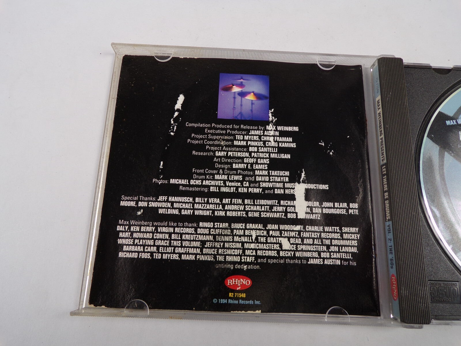 Max Weinberg Presents Let There Be Drums Vol 2 The 60s Walk Don't Run CD#37