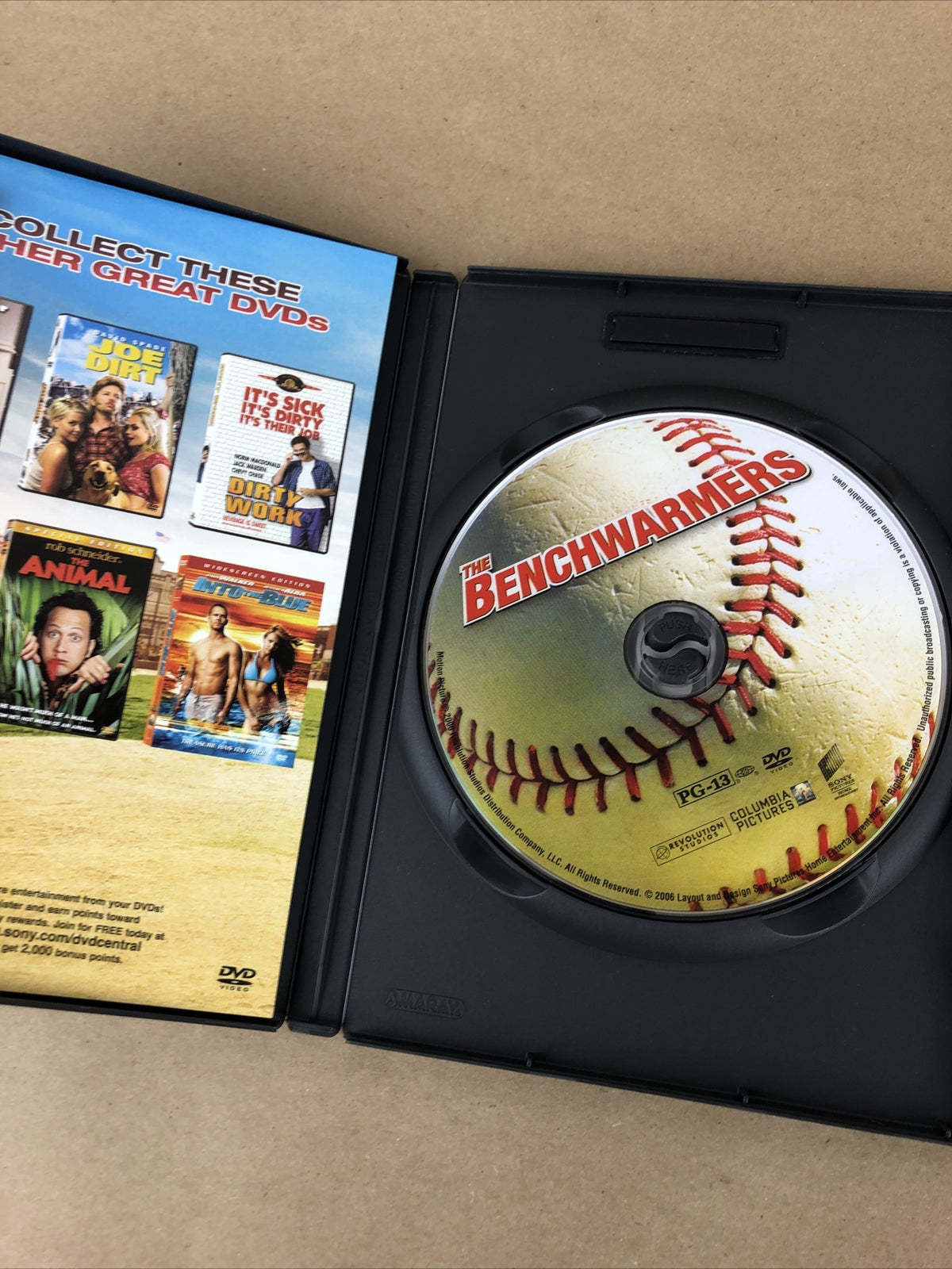 The Benchwarmers - DVD - Rob Schneider David Spade Jon Heder - Mint Disc