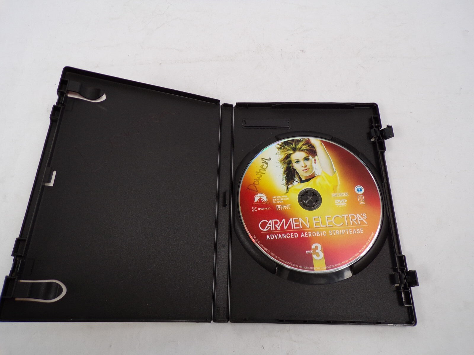Carmen Electra's Advanced Aerobic Striptease Fitness Fun Dance DVD Movies