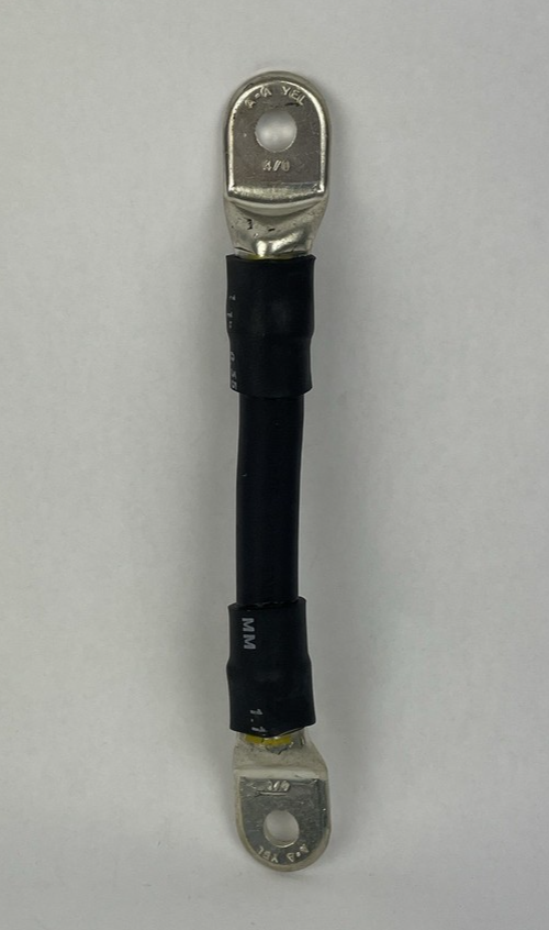 Battery Cable Harness A-A Yellow 4/0 Heavy-Duty Magna Lug 9"