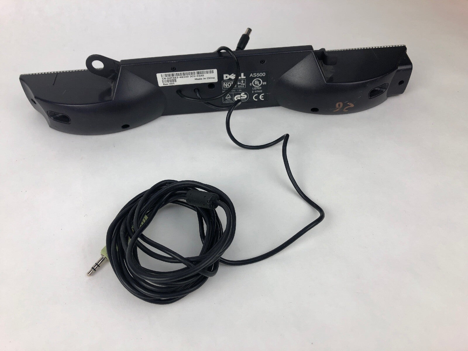 Rare Dell AS500 Flat Panel Monitor Soundbar - Fast Free Shipping