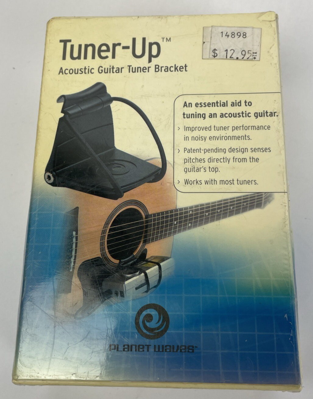 Planet Waves J. D'Addario Tuner-Up Acoustic Guitar Tuner Bracket -NEW