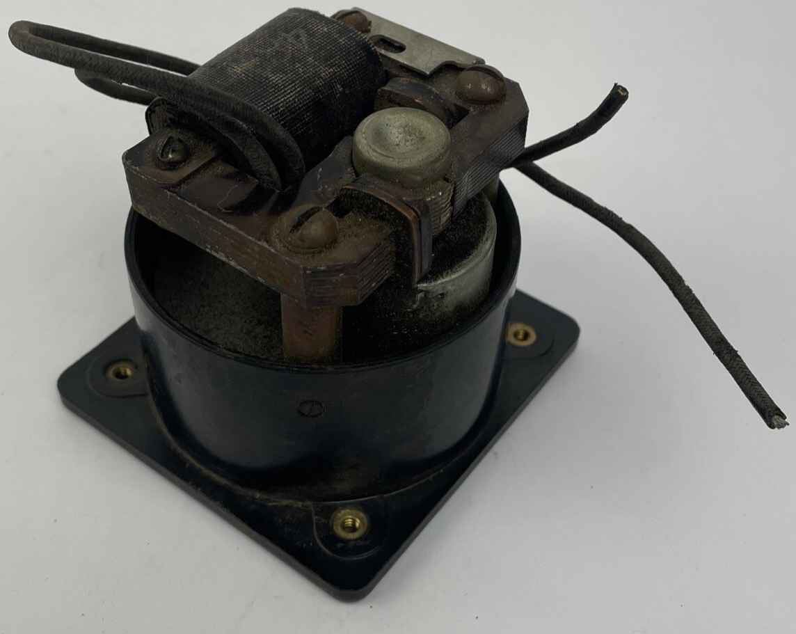 Vintage General Electric GE Time Meter Hourly Model 8KT8 Steam Punk Telechron