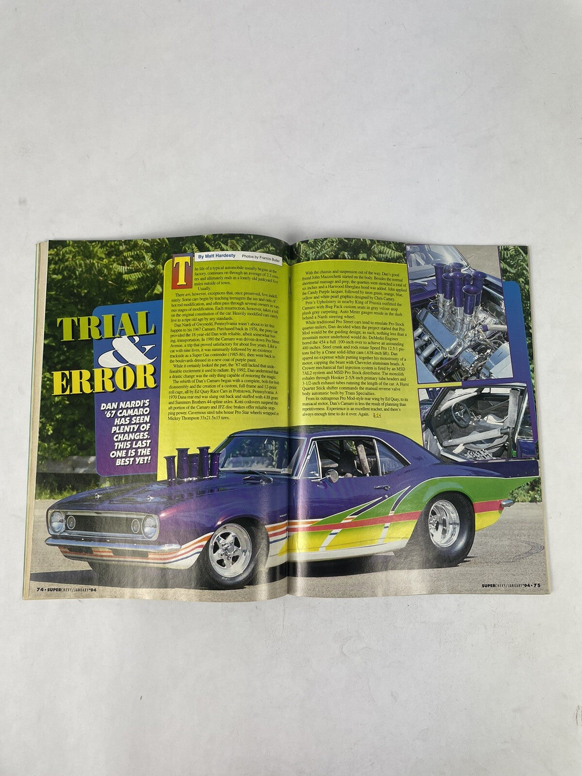 Lot of 12: SUPER CHEVY MAGAZINES Complete Full Set 12 issues Jan to Dec 1994