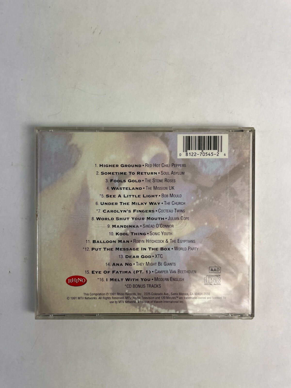 Never Mind The Main Stream 120 Minutes  CD Q2
