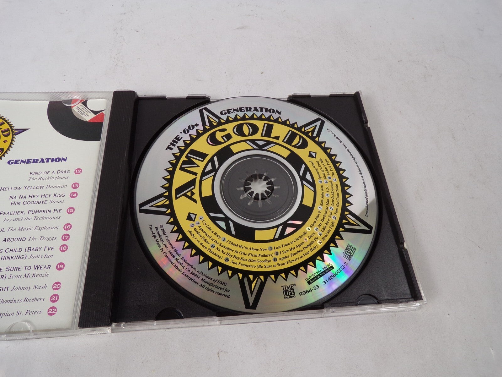 Am Gold Cry Like A Baby I Think We're Alone Now Last Train To Clarksville CD#62