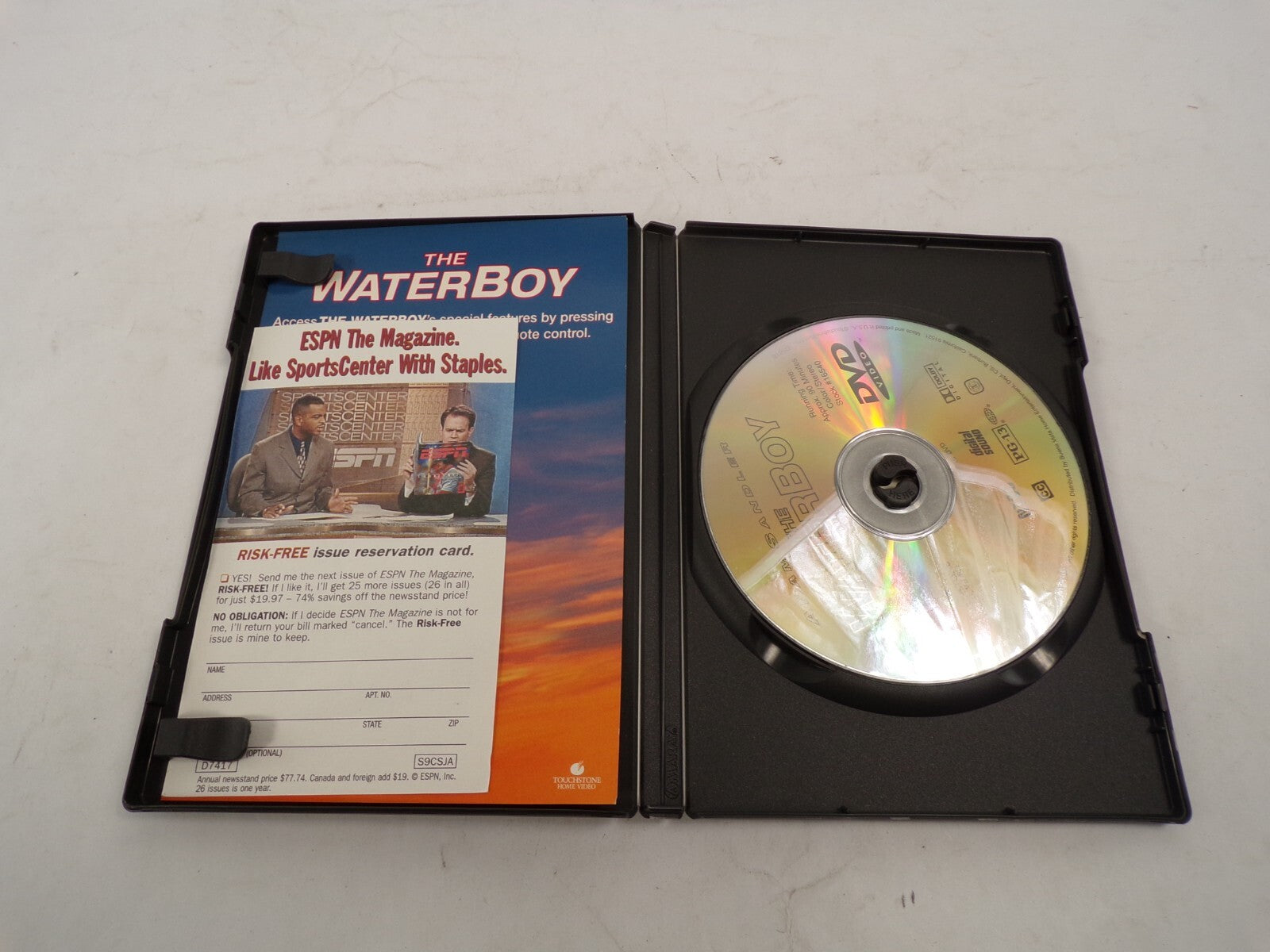 Adam Sandler The Water Boy High Quality H20! Outlandish Rollicking DVD Movies
