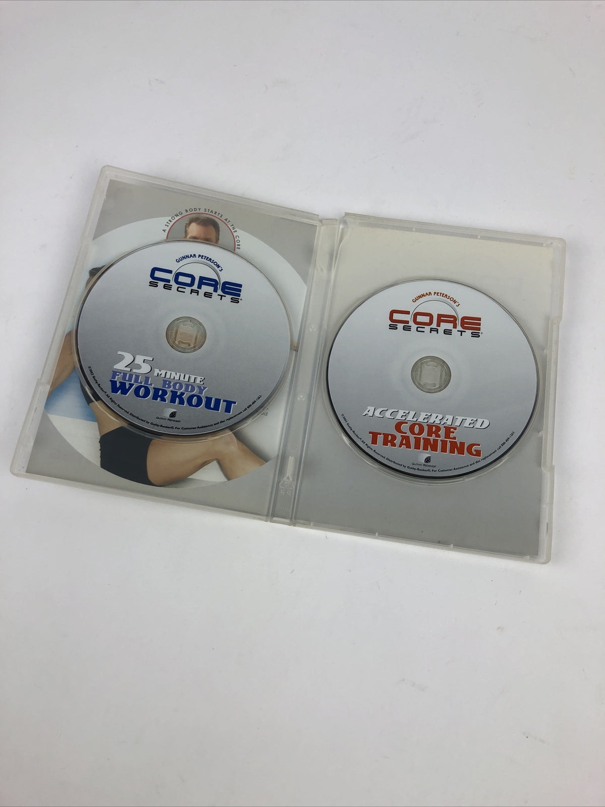 Core Secrets Accelerated Core Training + 25 Min Full Body DVD Gunnar Peterson