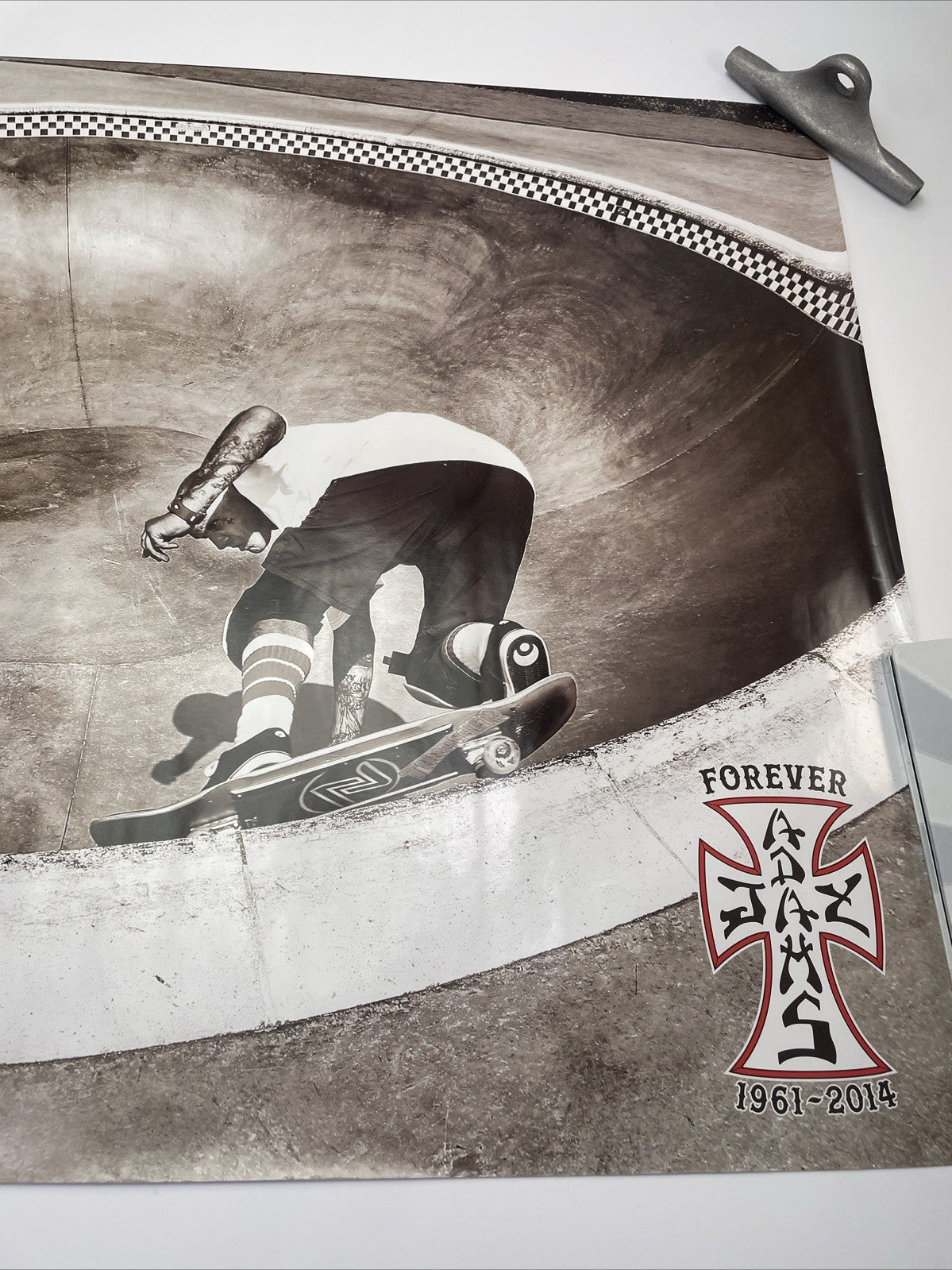 JAY ADAMS Forever 100% Skateboarder 1961-2014 RIP Poster 24" x 36" Osiris Shoes