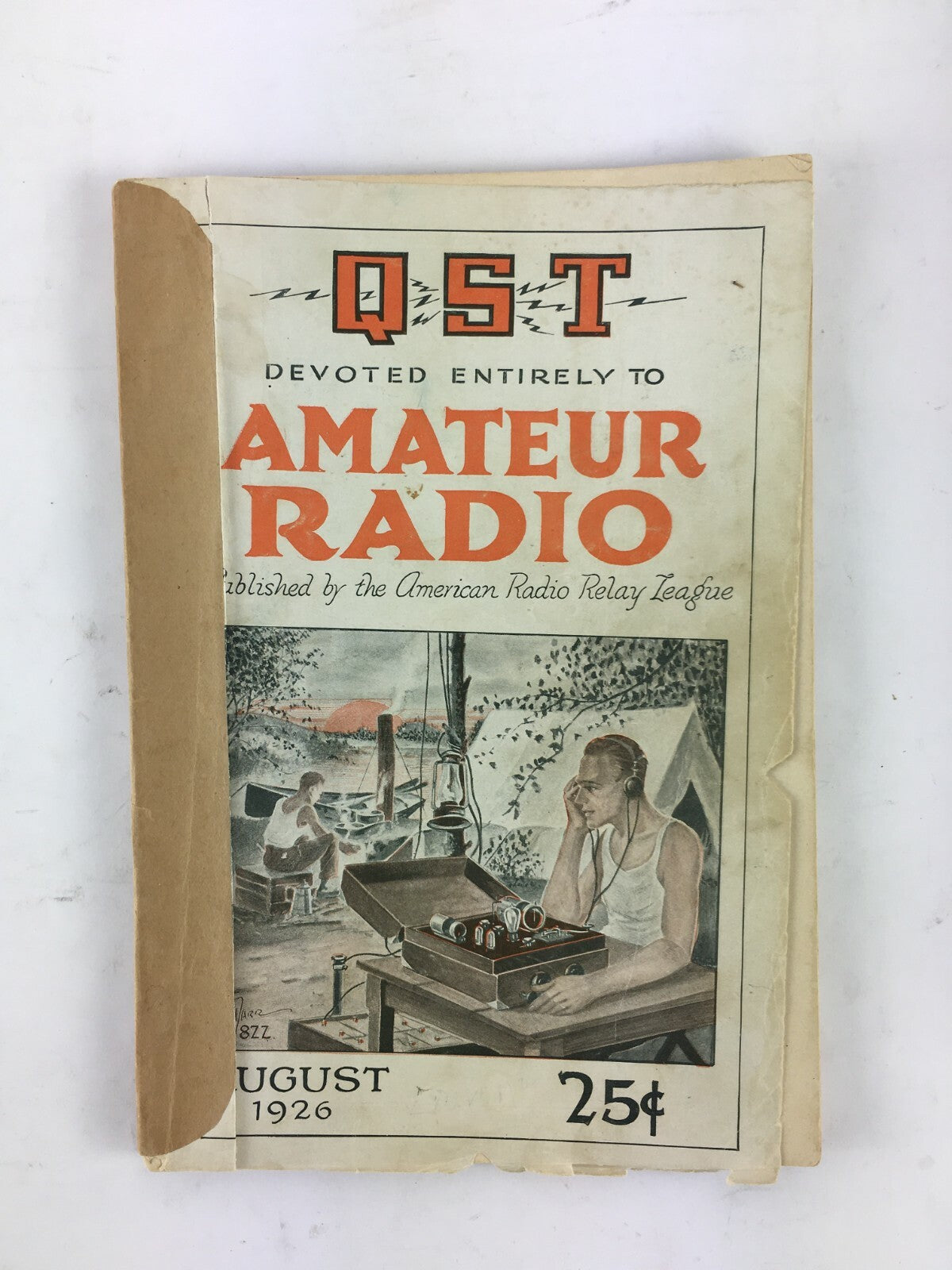 August 1926 QST devoted entirely to Amateur Radio Magazine 
