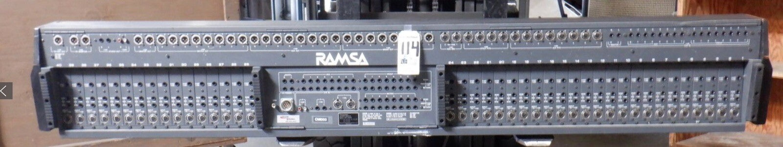Ramsa mixer WRS 840 40 Channel w/power supplies