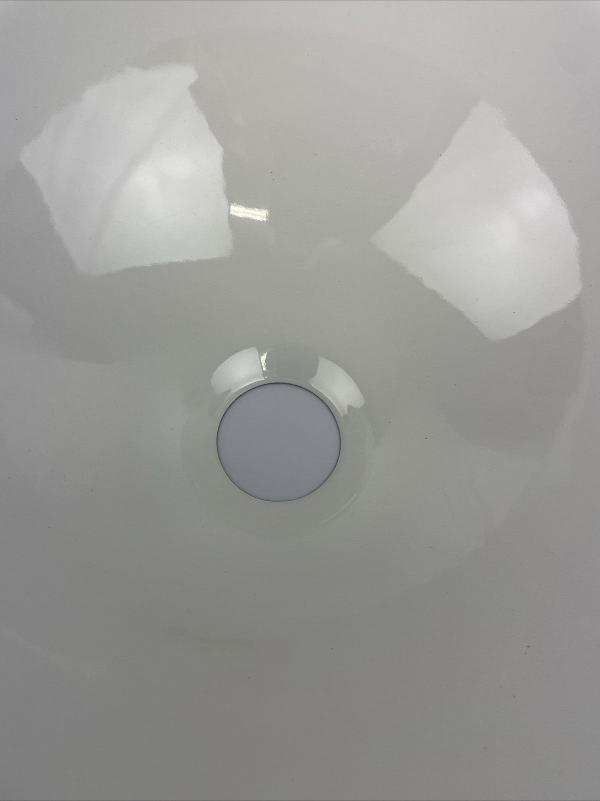 Alape Ceramostahl top mount Bathroom Designer Sink Glossy White OD 15.75" 400mm