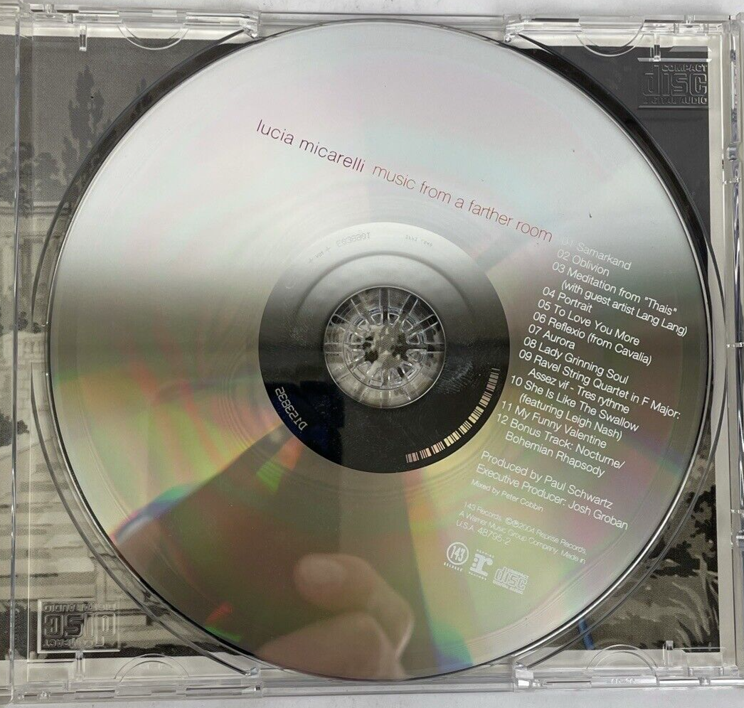 Lucia Micarelli Music From A Farther Room Digital Audio CD 2004 Reprise Records