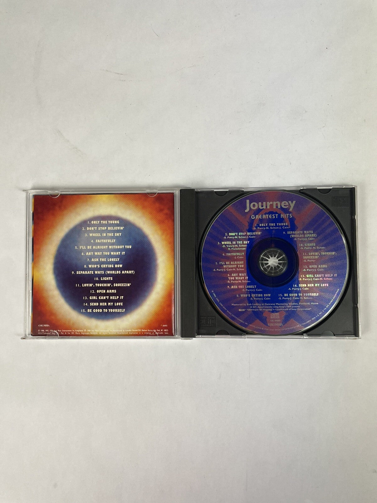 Journey - Journey's Greatest Hits CD (Oct-1996) Columbia.    #5 
