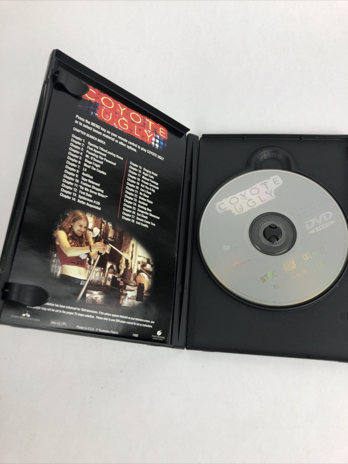 Coyote Ugly (DVD, 2005, Unrated Special Edition Widescreen) Free Shipping