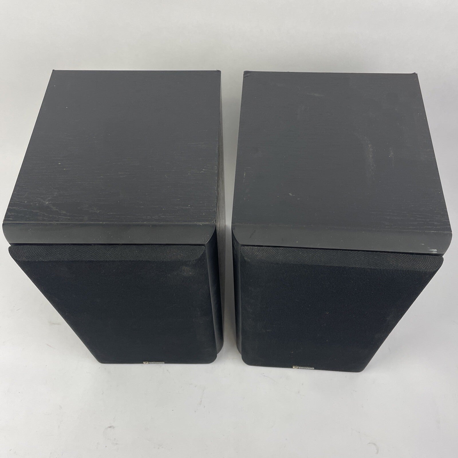 Unisound DAC1.5C Black Wood Book Shelf Speaker System 30w-70w 55Hz 20KHz - VGC