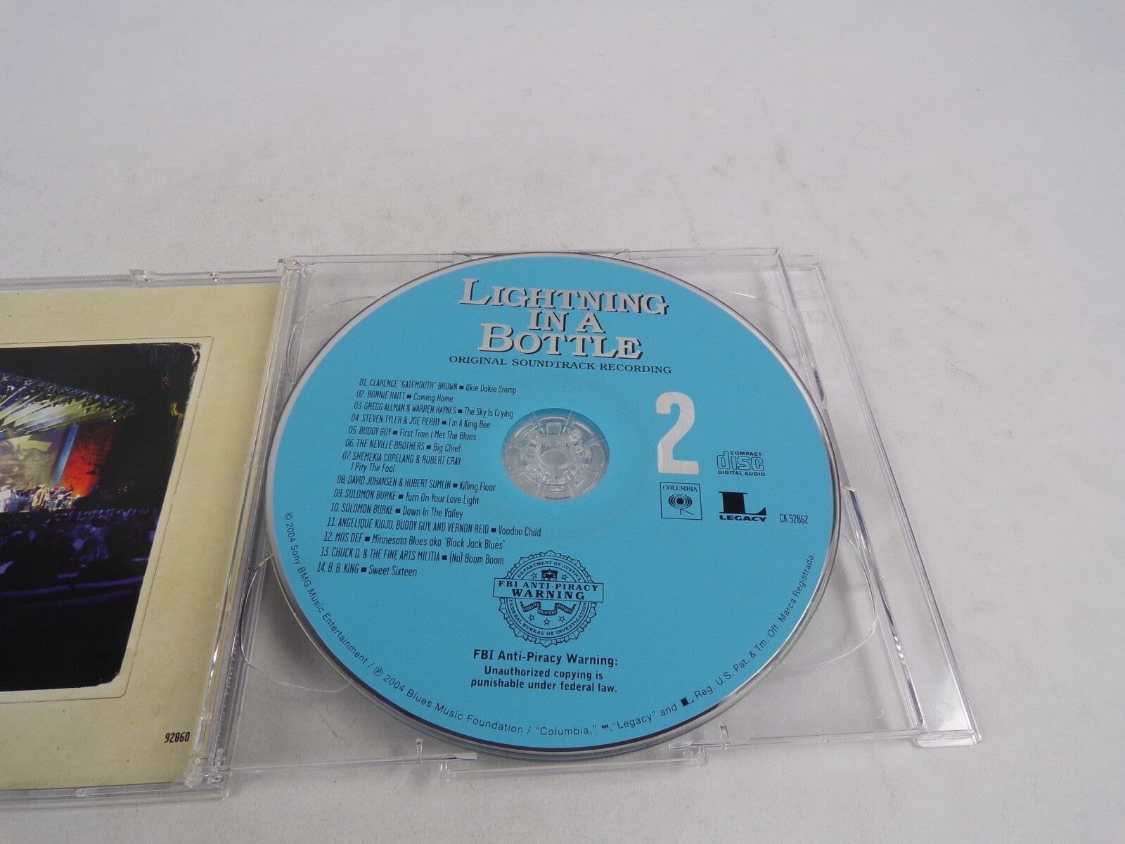 Lightning In A Bottle  Mavis Staples David Honeyboy Edwards Natalie Cole CD#54