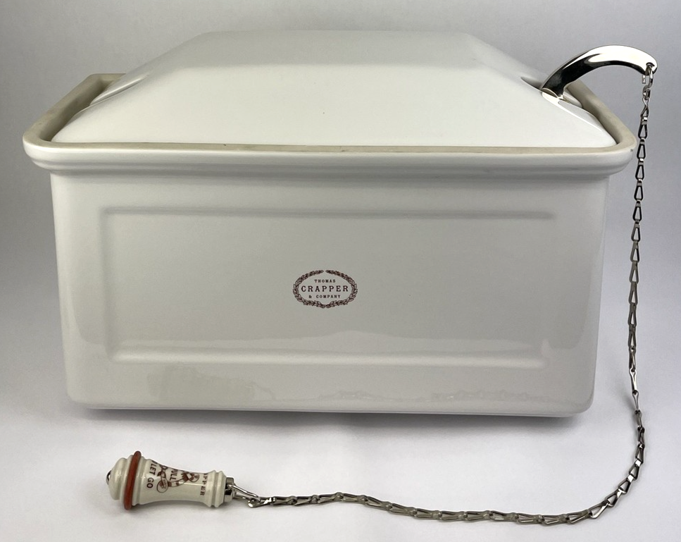 Thomas Crapper & Co Ltd High Level Toilet Water Reservoir /  Tank Only -  Rare
