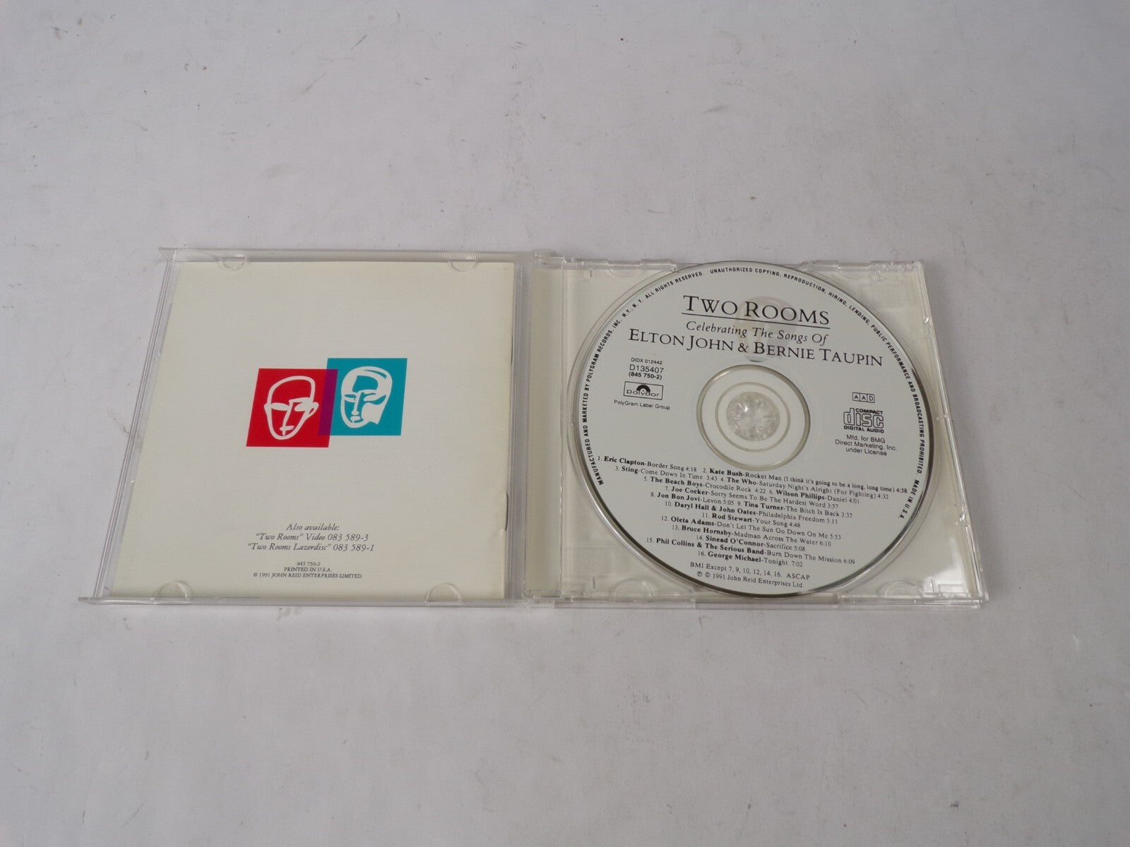 Two Rooms Celebrating The Songs Of Elton John & Bernie Taupin Performed By CD#41