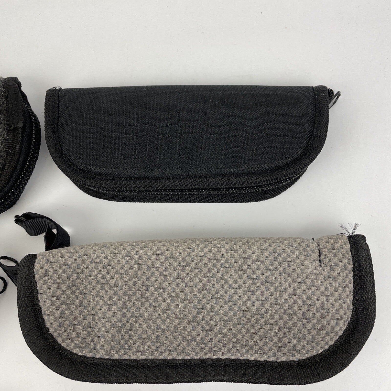 Lot of 6 Carry All Safe and Sound Zip-up Knife Case Large Size 3" X 7" PVK ++