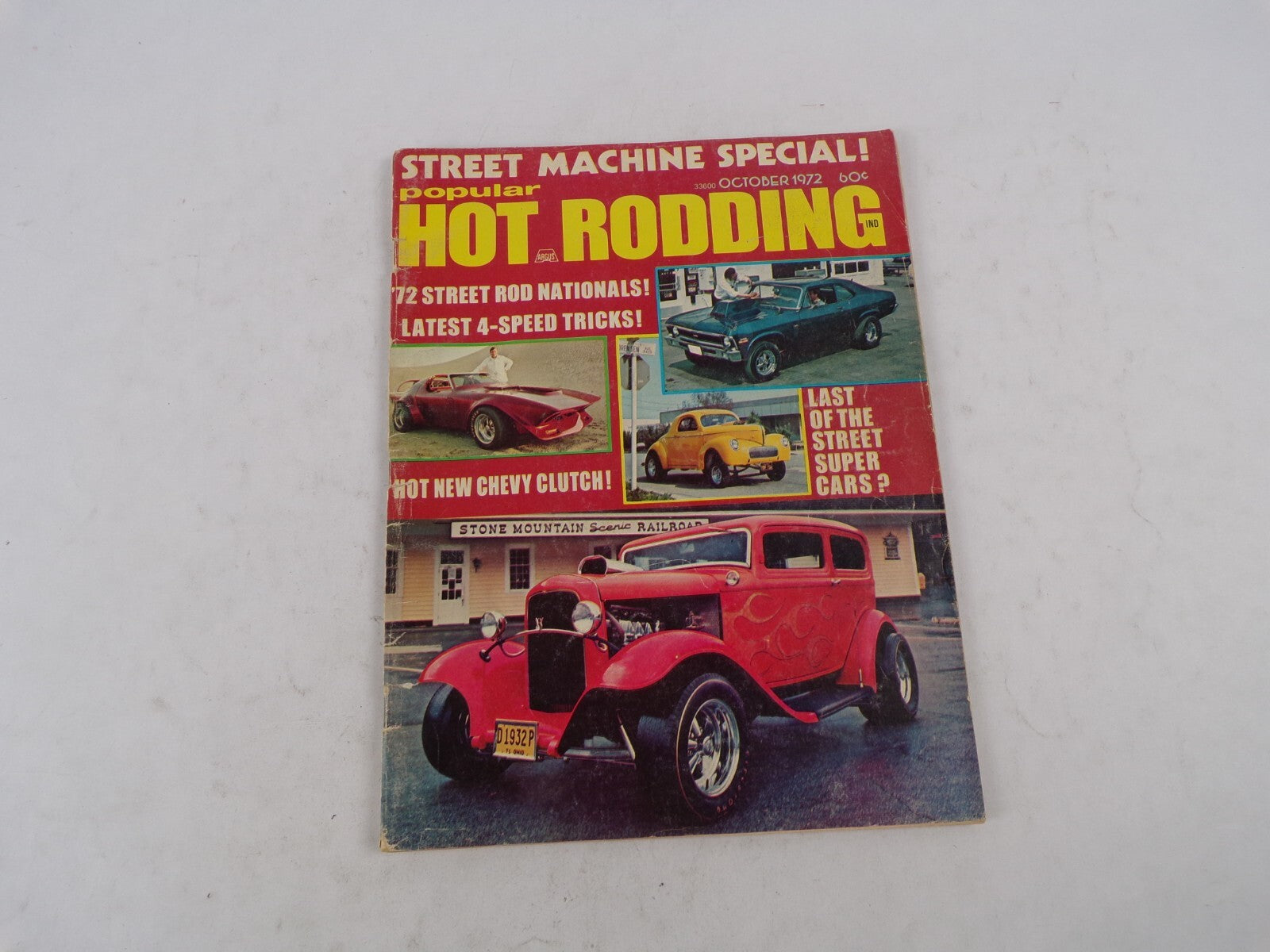 October 1972 Hot Rod  Magazine Street Machine Special! 72 Street Rod Nationals!
