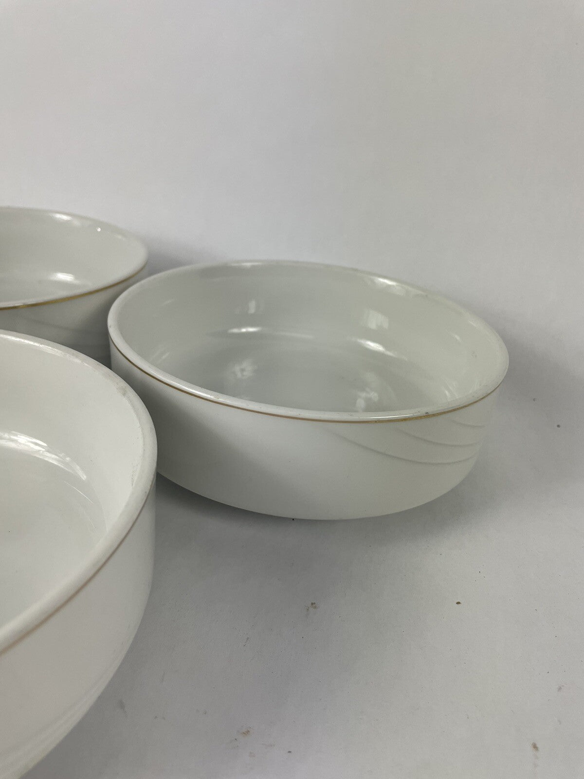 Lot of 3: Vintage Schonwald Germany White Serving Bowl 9191