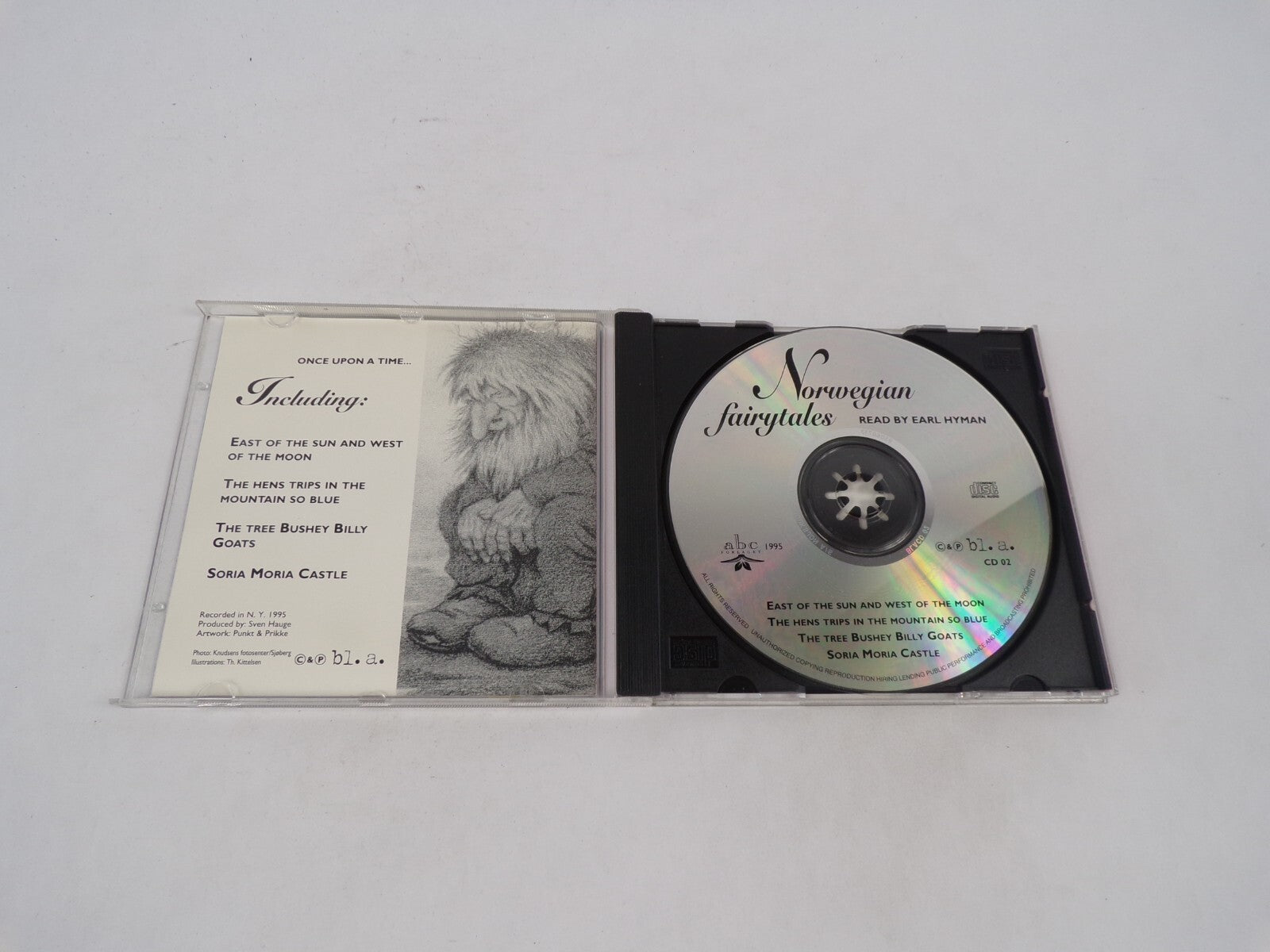 Troll Fairytales Norwegian Troll Fairytales Read By Earl Hyman East Of The CD#71