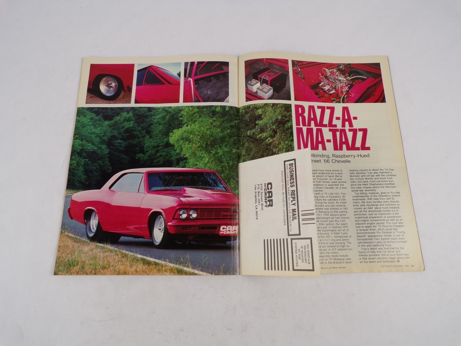 January 1989 Car Craft Musclecar Celebration! Special 16-Page Section! Hot New