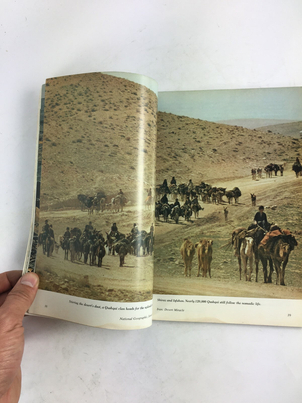 January 1975 National Geographic Magazine Irand Desert Miracle Martinique