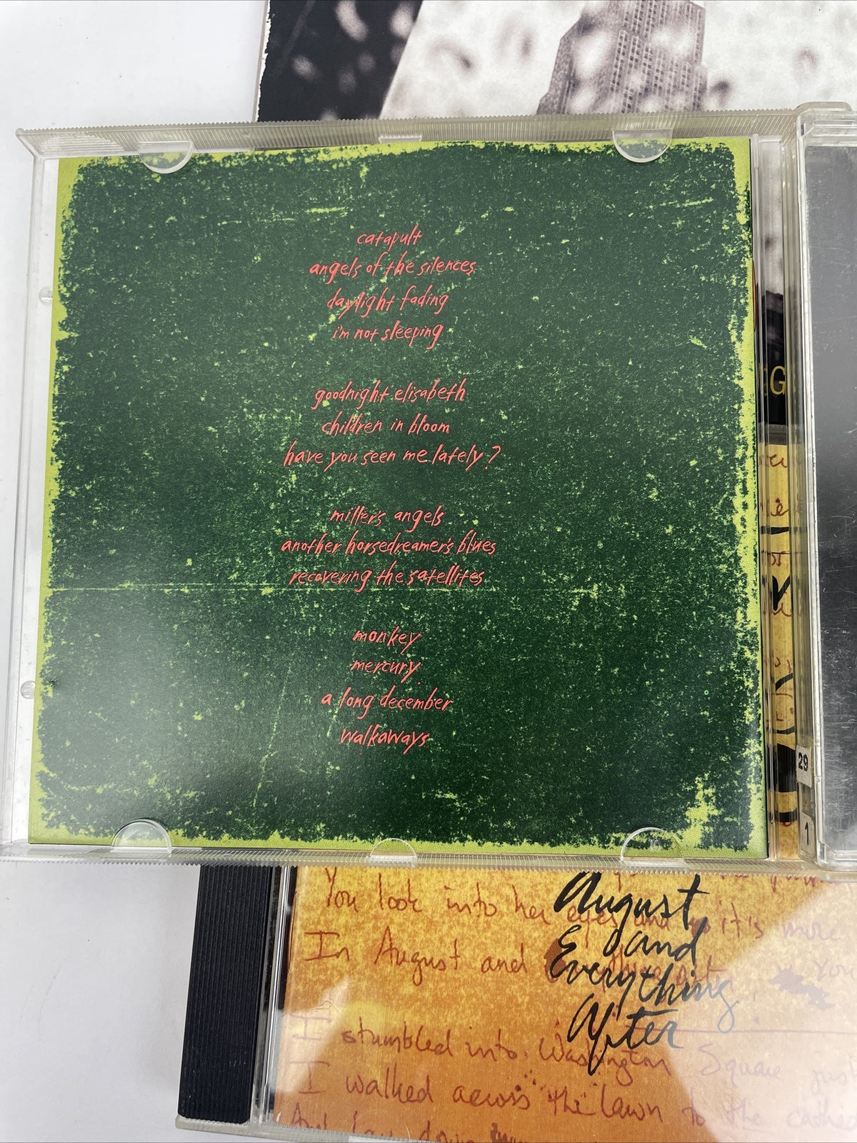 4 x COUNTING CROWS Audio CD LOT - Hard Candy - August & Everything After - SN&SM