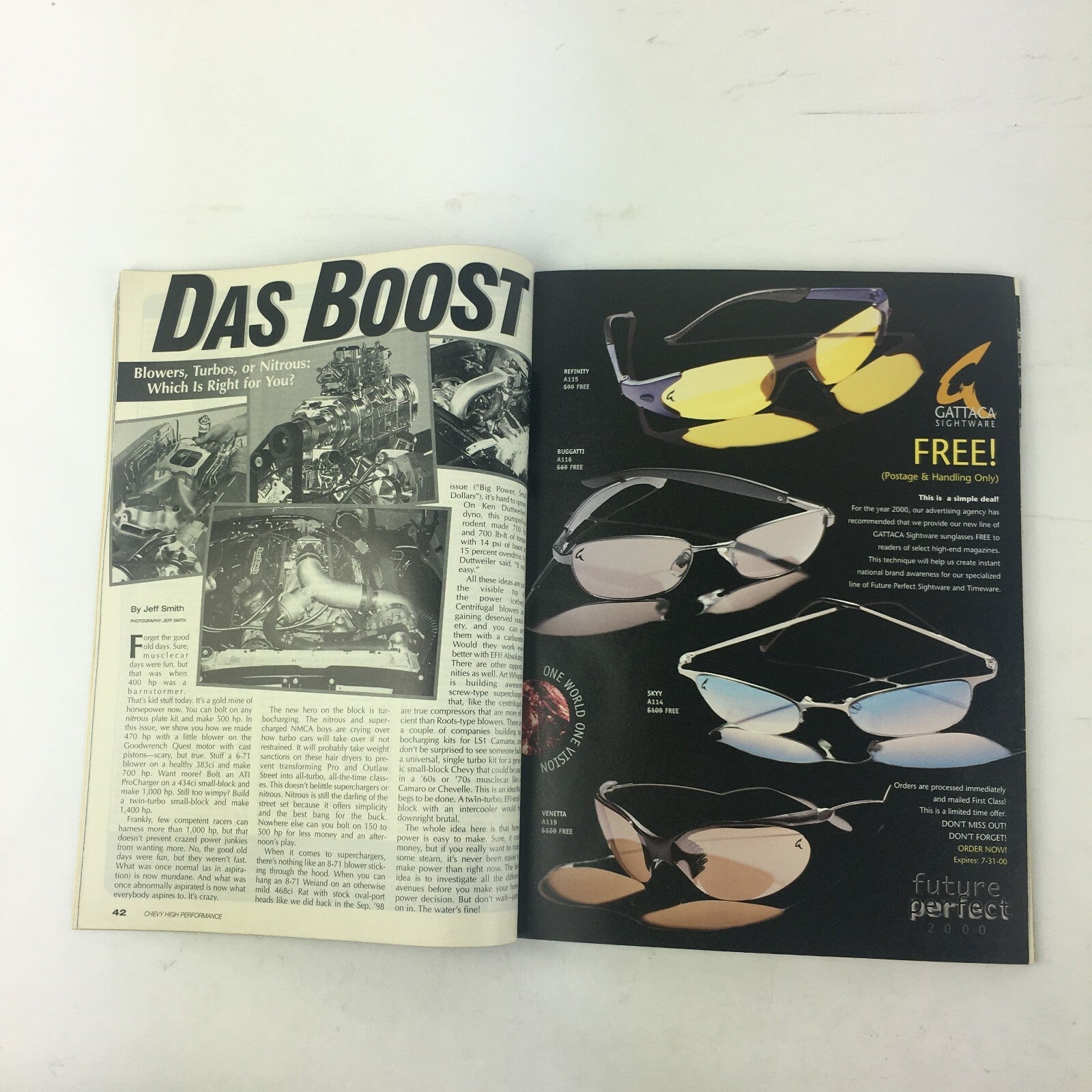 june2000 Chevy High Performance Magazine Blowers,Nitrous & Turbos Nitrous Safety
