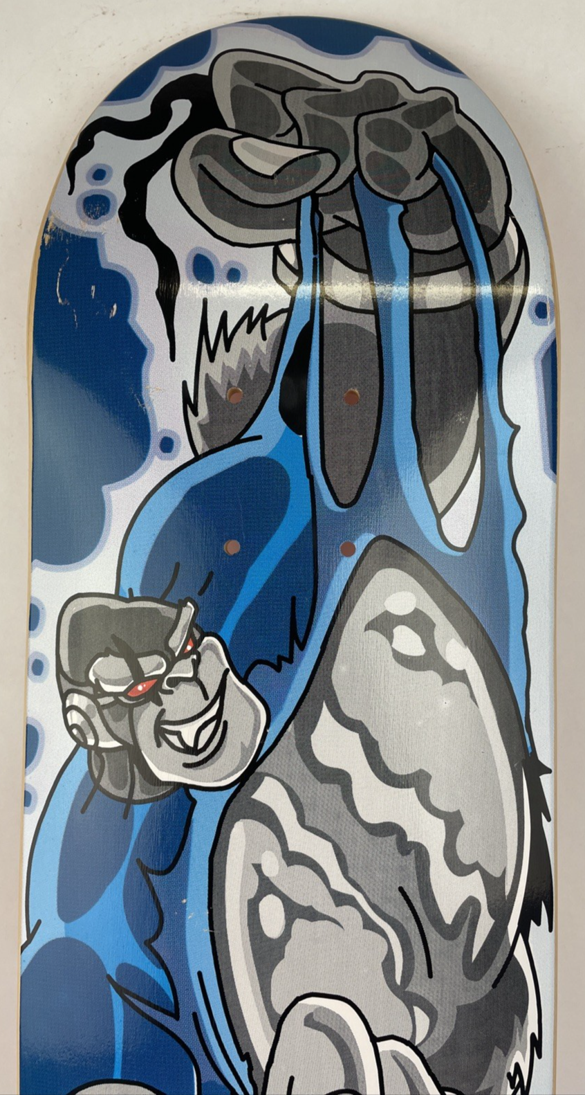 Vintage Monke Skateboards " Super Chimp " Skateboard Deck Vancouver Canada 8" eh