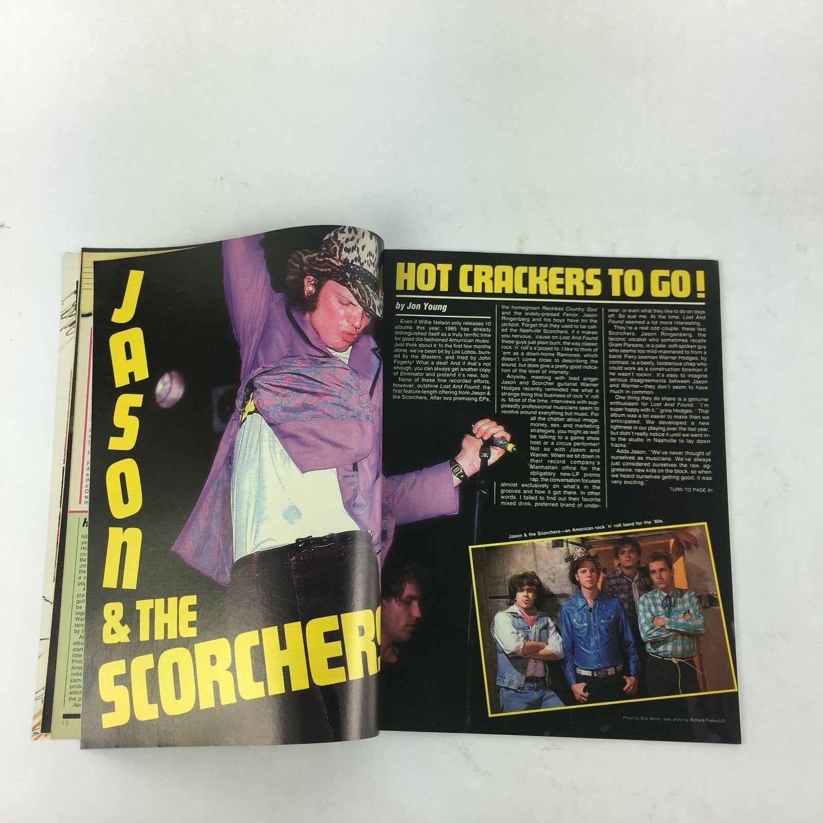 August 1985 Creem Music Magazine Inside Madonna.. 