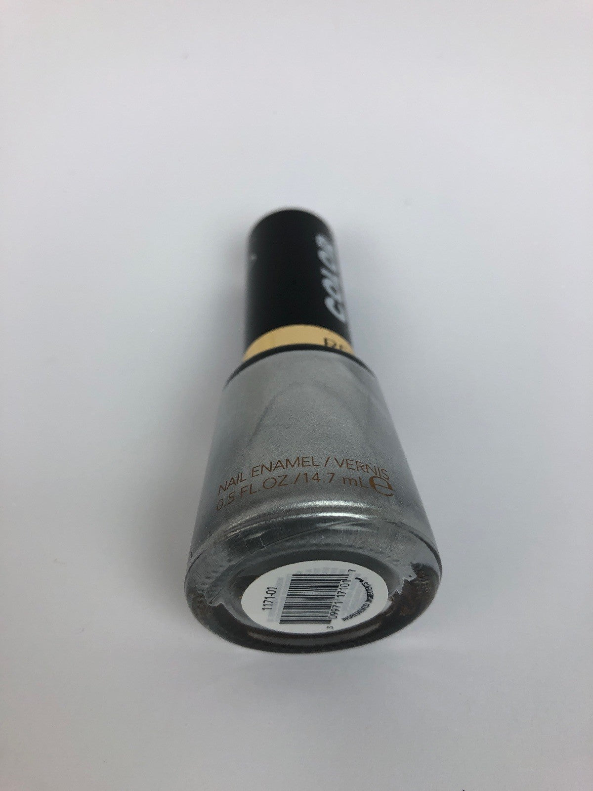 Lot of 2 x Revlon Nail Enamel Polish .5 Fl Oz Silver Base Coat #001