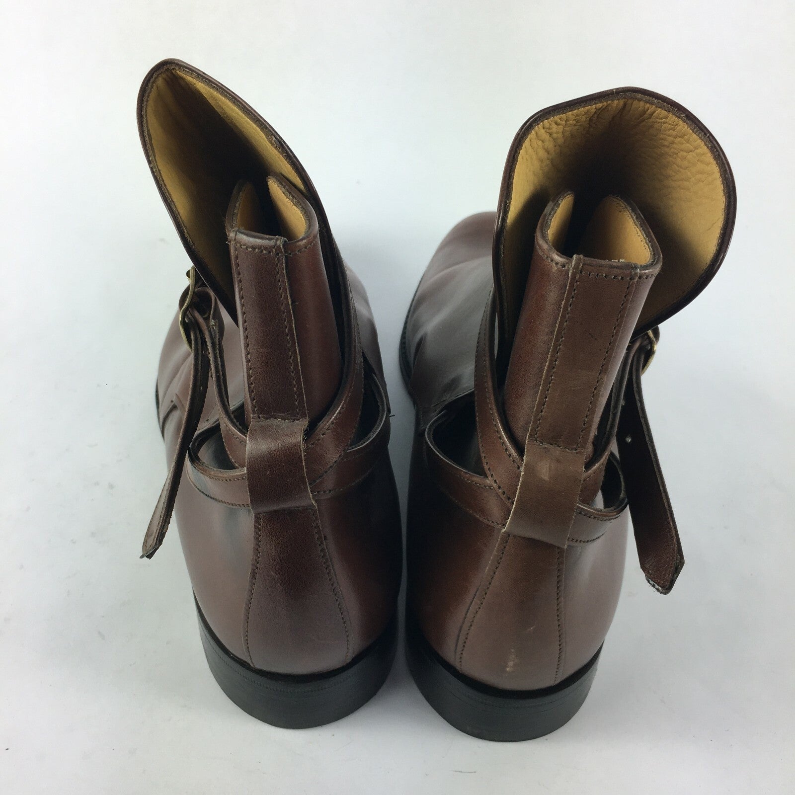 Genuine John Spencer Stylish Chelsea Style Brown Boots Shoes Men Size ​10 1⁄2