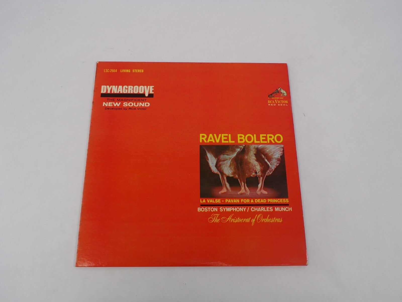 Ravel Bolero Boston Symphony Orchestra Pavan For A Dead Princess Vinyl Record