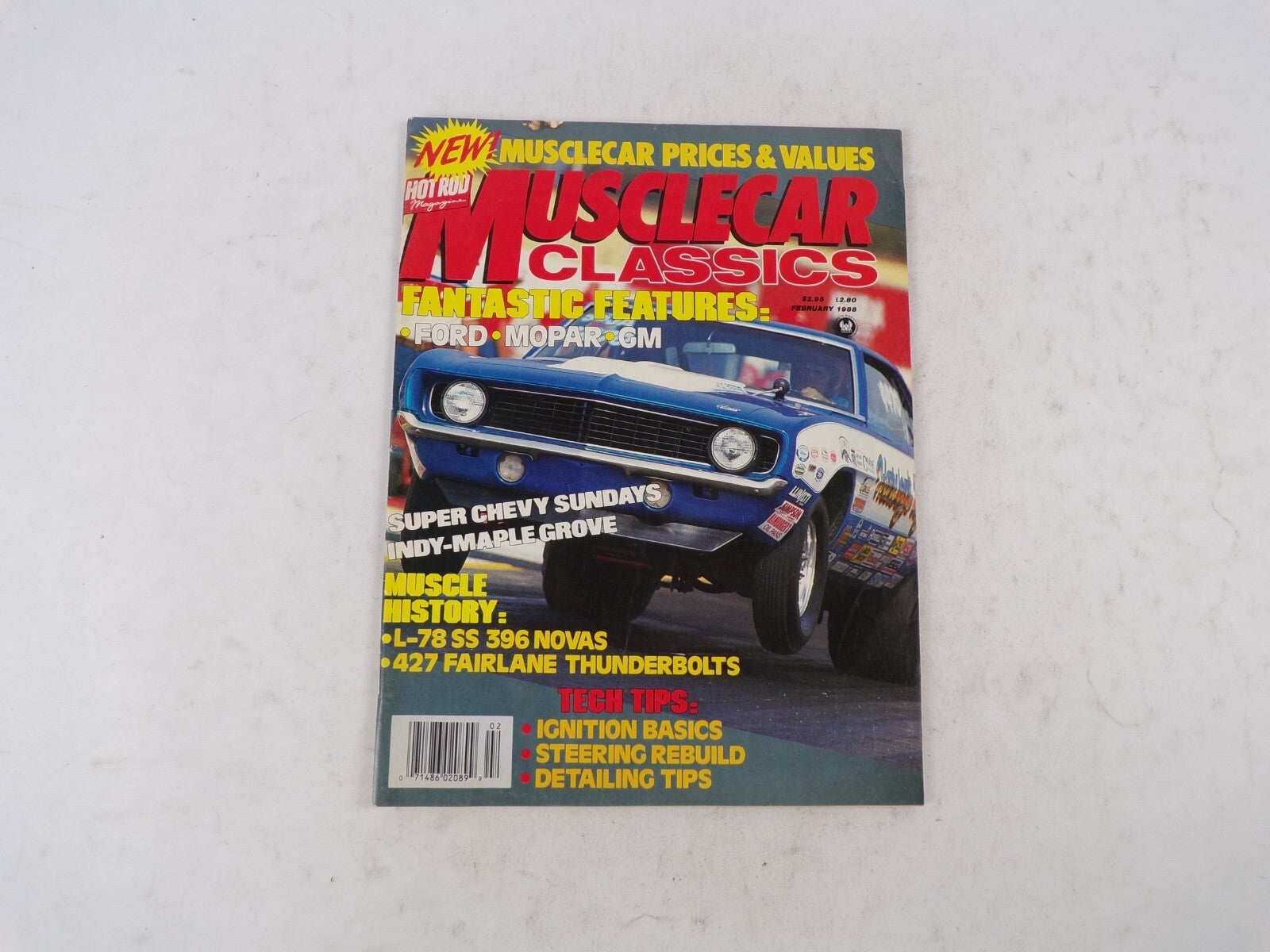 February 1988 Muscle car Prices & Values Classics Fantastic Features: Ford Mopar