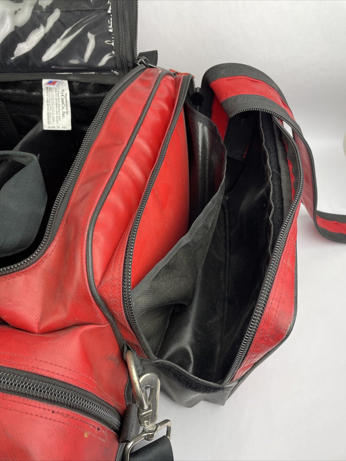 FIREFIGHTER Paramedic Equipment Padded Duffel Bag NEWPORT BEACH FIRE DEPARTMENT