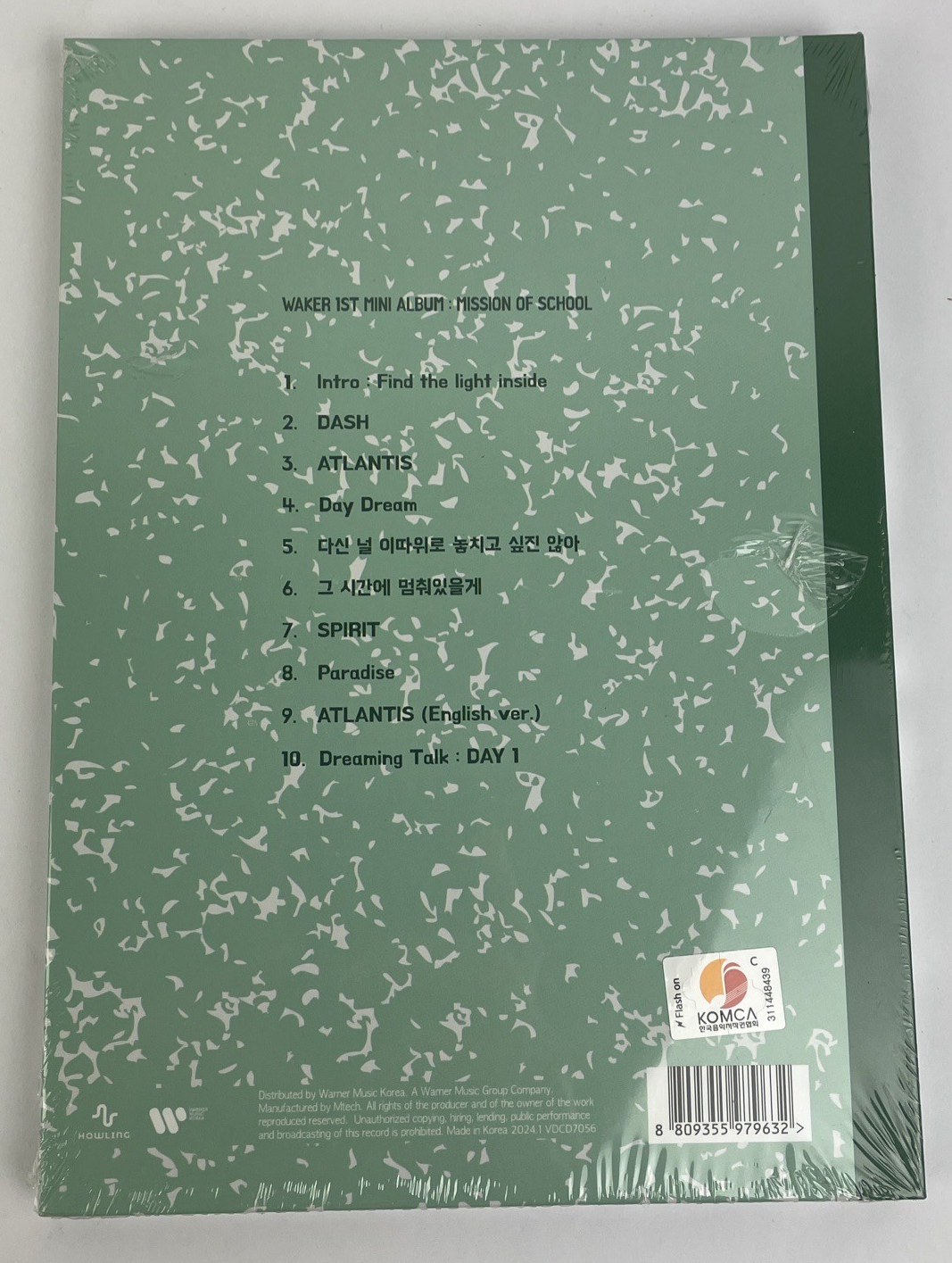 Waker - Mission Of School - incl. 60pg Photobook, Sticker + Photocard [New CD] P