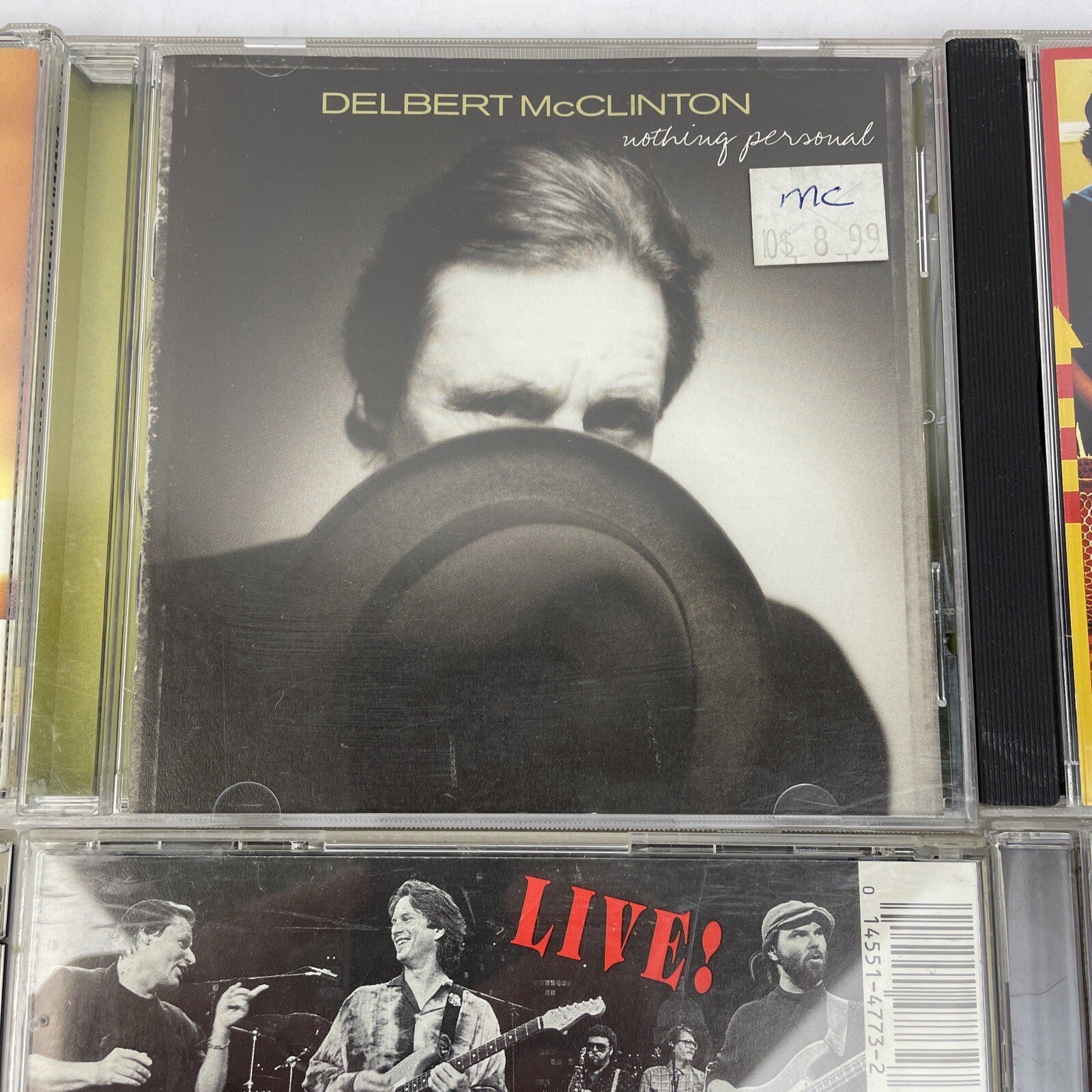 The Delbert McClinton Music Collection - Digital Audio CD LOT of 8 Titles - M