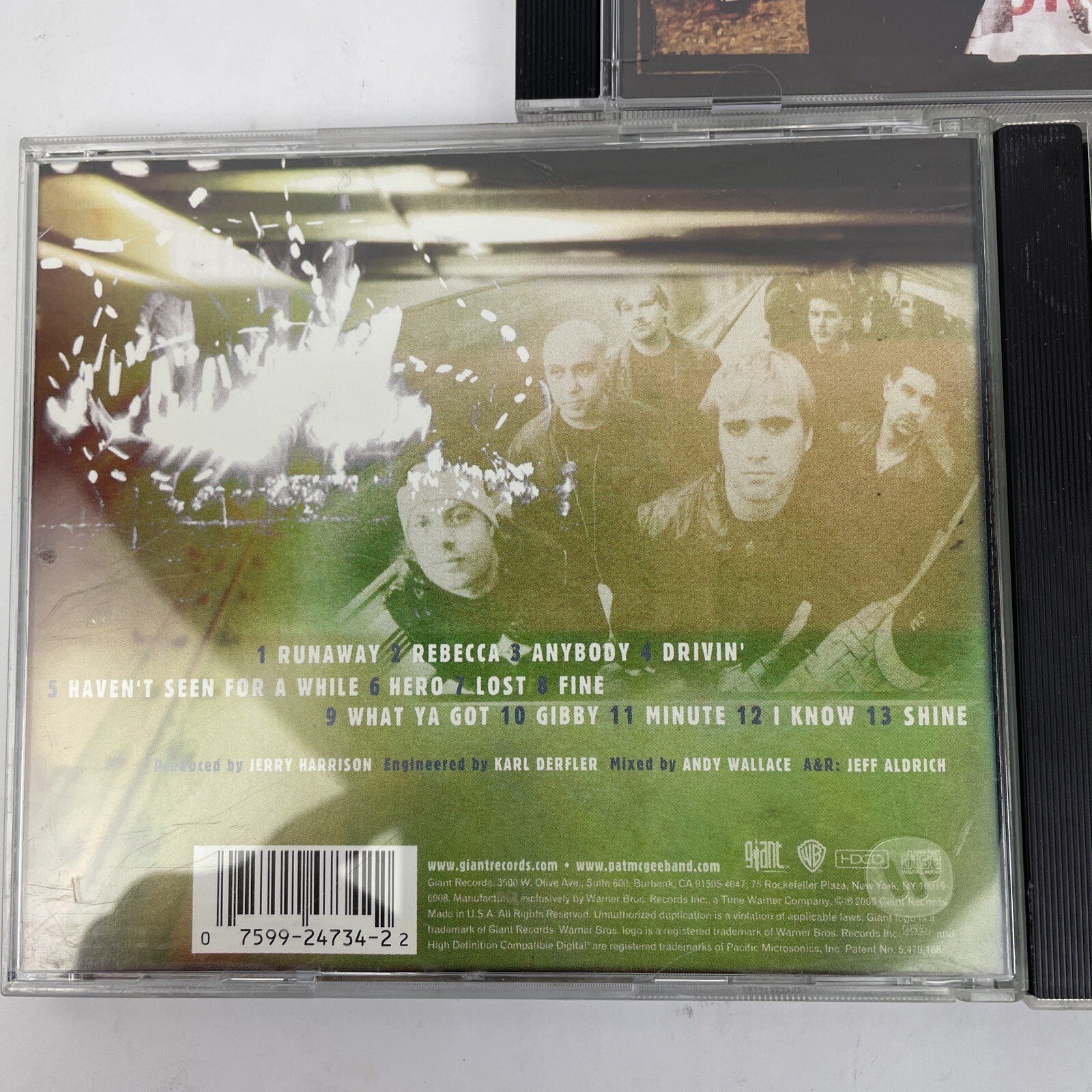 3 x Pat McGee Band CD lot - Shine 2000 - Save Me 2005 - General admission 1998 M
