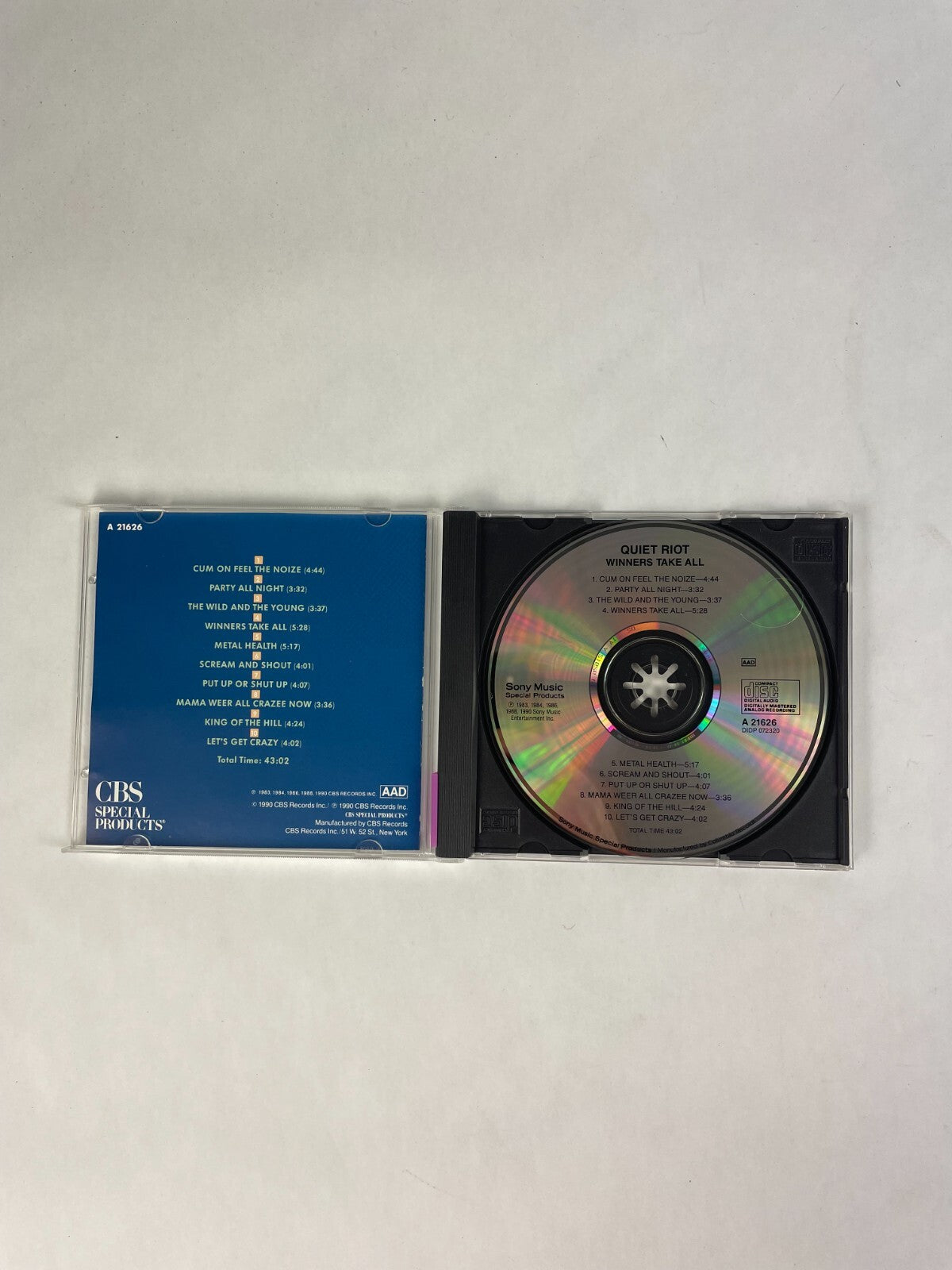 Quiet Riot CD #5