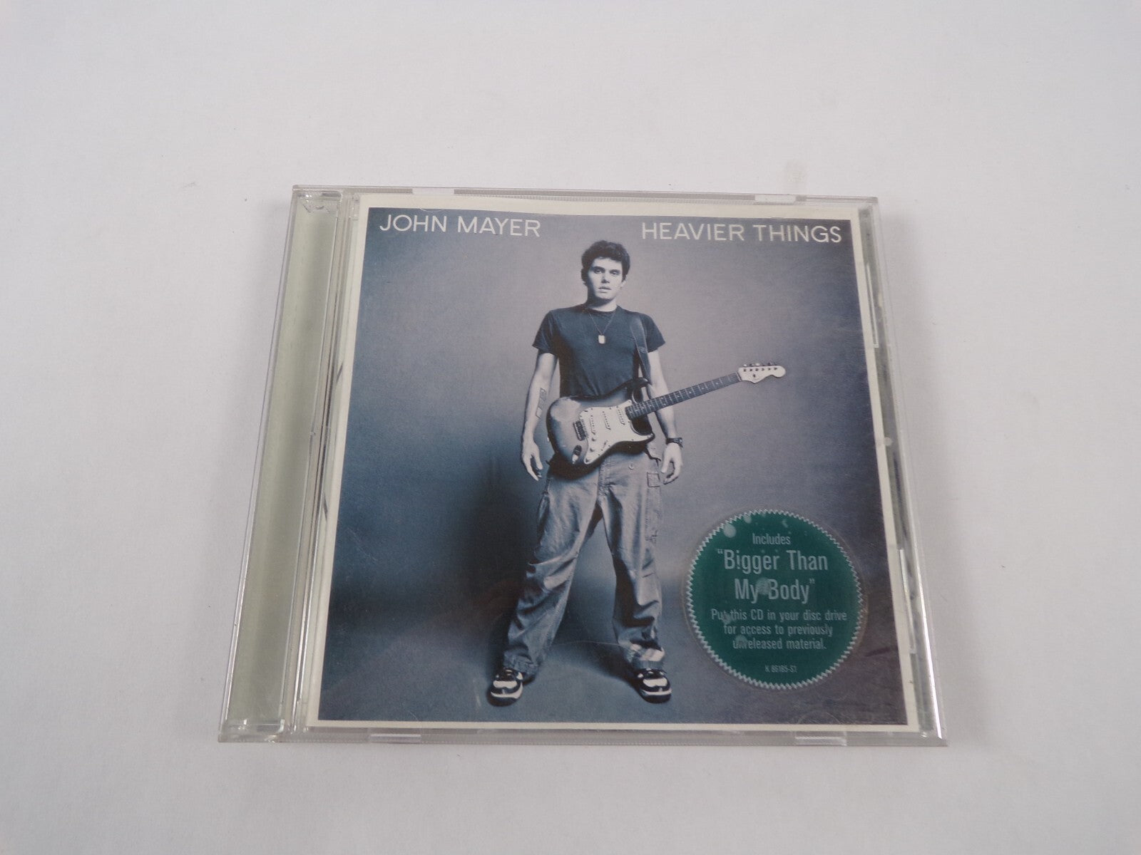 John Mayer Heavier  Things Inciudes ''Bigger Than  My Body  Put This CD In CD#59