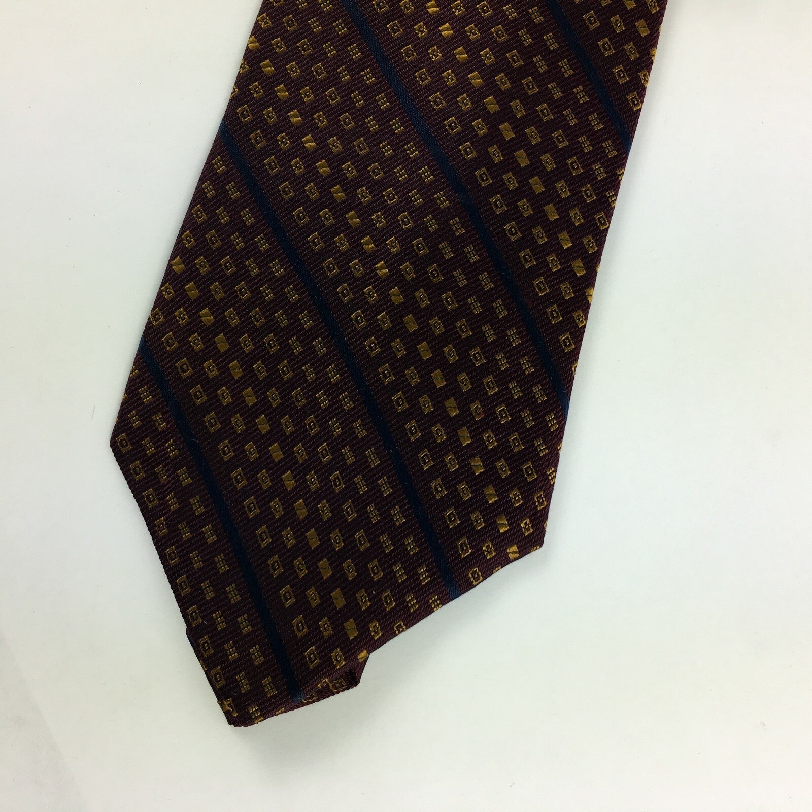 Genuine Chaps 100% Silk Handmade Stylish Formal/Casual Tie Multi Coloured