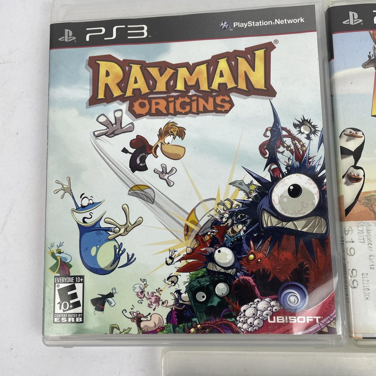 3 x PS3 PlayStation 3 - Madagascar KARTZ - RAYMAN Origins - Sports Champions VGC